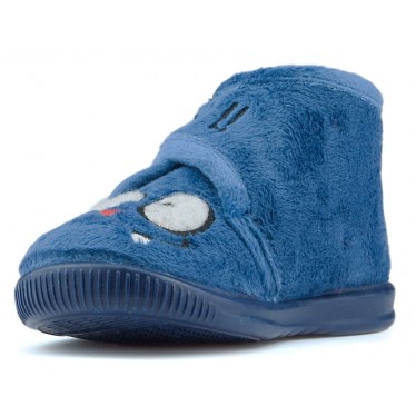 ZAPATILLAS DE CASA VULLADI ALASKA MIAU AZUL