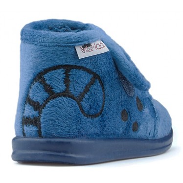 ZAPATILLAS DE CASA VULLADI ALASKA MIAU AZUL
