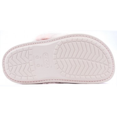 ZAPATILLAS DE CASA CROCS CLASSIC LUXE SLIPPER ROSE_DUST