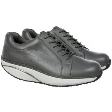 ZAPATOS DE MUJER MBT NAFASI 2 LACE UP W DK GREY GREY