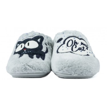 ZAPATILLAS DE CASA VULLADI MONTBLANC OH MY CAT PERLA