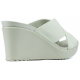 SANDALIAS CROCS LEIG II CROSS-STRAP BEIGE