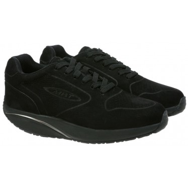 ZAPATOS MBT 1997 WOMAN NOBUCK NEGRO