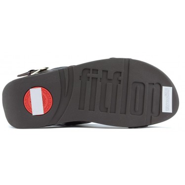 SANDALIAS FITFLOP LOTTIE TORTOISESHELL CHAIN CHOCOLATE