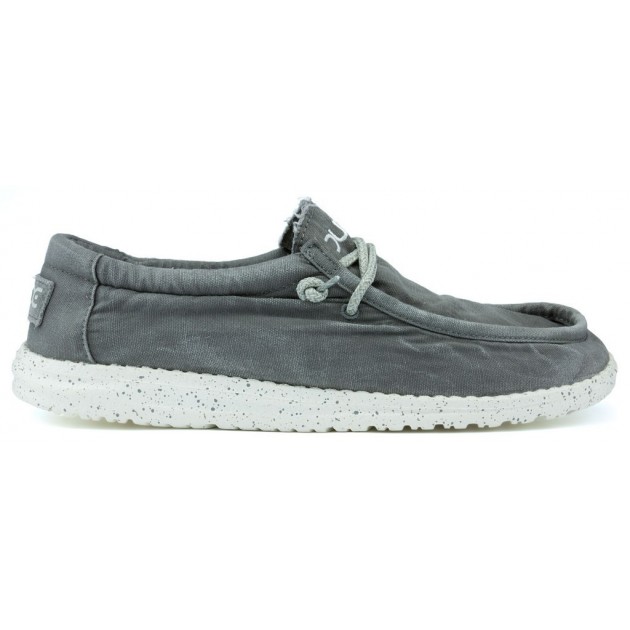 ZAPATOS DUDE WALLY WASHED M GREY ZAPATOS DUDE WALLY WASHED M GREY