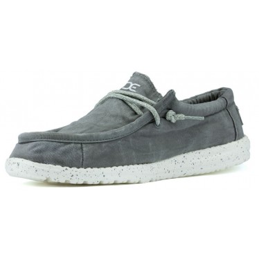 ZAPATOS DUDE WALLY WASHED M GREY