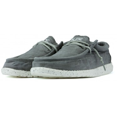 ZAPATOS DUDE WALLY WASHED M GREY