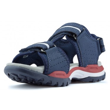 SANDALIAS GEOX BOREALIS NAVY_RED