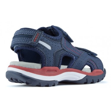 SANDALIAS GEOX BOREALIS NAVY_RED