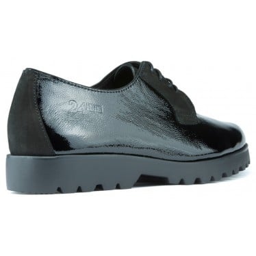 ZAPATOS 24 HORAS COMBI NOELIA NEGRO