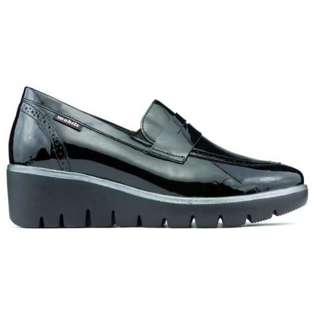 MOCASINES MEPHISTO MOBILS SALIKA VERNICALF BLACK MOCASINES MEPHISTO MOBILS SALIKA VERNICALF BLACK