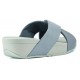 SANDALIAS FITFLOP LULU CROSS SLIDE GREY