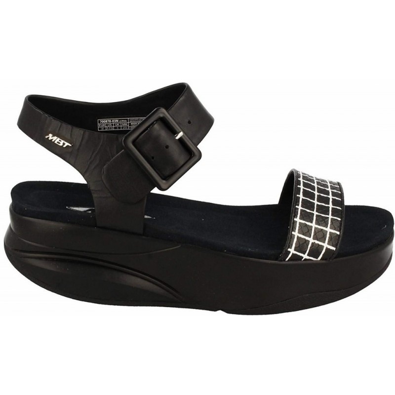 MBT MELISSA W SANDAL BLACK_NAPPA