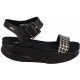 MBT MELISSA W SANDAL BLACK_NAPPA