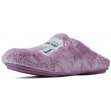 ZAPATILLAS DE CASA VULLADI MONTBLANC MAQUILLAJE HELLO ROSA