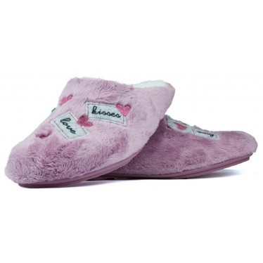 ZAPATILLAS DE CASA VULLADI MONTBLANC MAQUILLAJE HELLO ROSA