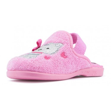 ZAPATILLAS IR POR CASA VULLADI BEBE ÑAK FUXIA