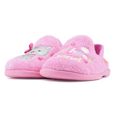 ZAPATILLAS IR POR CASA VULLADI BEBE ÑAK FUXIA