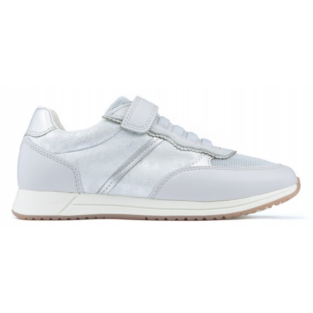 ZAPATILLAS GEOX J JENSEA SILVER ZAPATILLAS GEOX J JENSEA SILVER
