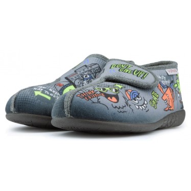 ZAPATILLAS DOMESTICAS VULLADI URBAN GRIS