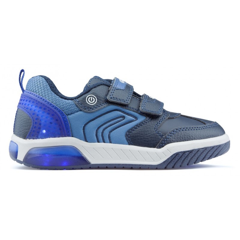 ZAPATILLAS GEOX INEK BD LUCES NAVY_ROYAL