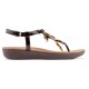 SANDALIAS FITFLOP TIA DRAGONFLY CHOCOLATE