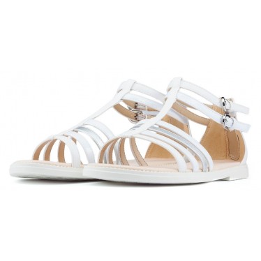 SANDALIAS GEOX KARLY WHITE