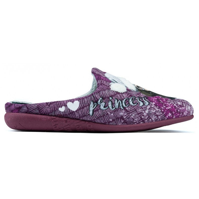 ZAPATILLAS DE CASA VULLADI MORADO MORADO