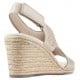 SANDALIAS CON CUÑA CLARKS LAFLEY ROSEN SAND