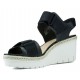 SANDALIAS CLARKS PALM SHINE BLACK LEATHER