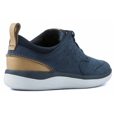 ZAPATILLAS CLARKS GARRAT LACE M NAVY