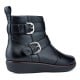 BOTINES FITFLOP LAILA DOUBLE BUCKLE BLACK