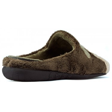 ZAPATILLAS DE CASA VULLADI MONTBLANC DOG MARRON