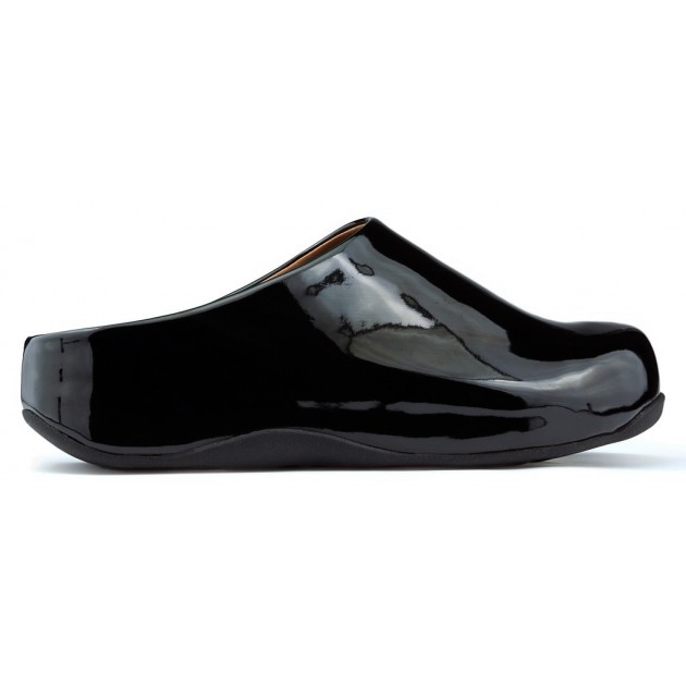 ZUECOS FITFLOP SHUV PATENT CHAROL NEGRO ZUECOS FITFLOP SHUV PATENT CHAROL NEGRO