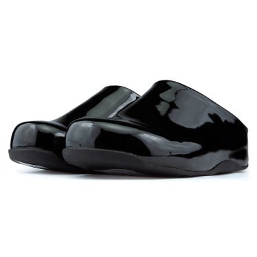 ZUECOS FITFLOP SHUV PATENT CHAROL NEGRO