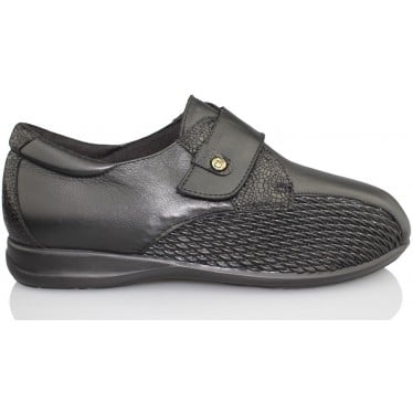 ZAPATOS CALZAMEDI DIABÉTICO W 611 NEGRO