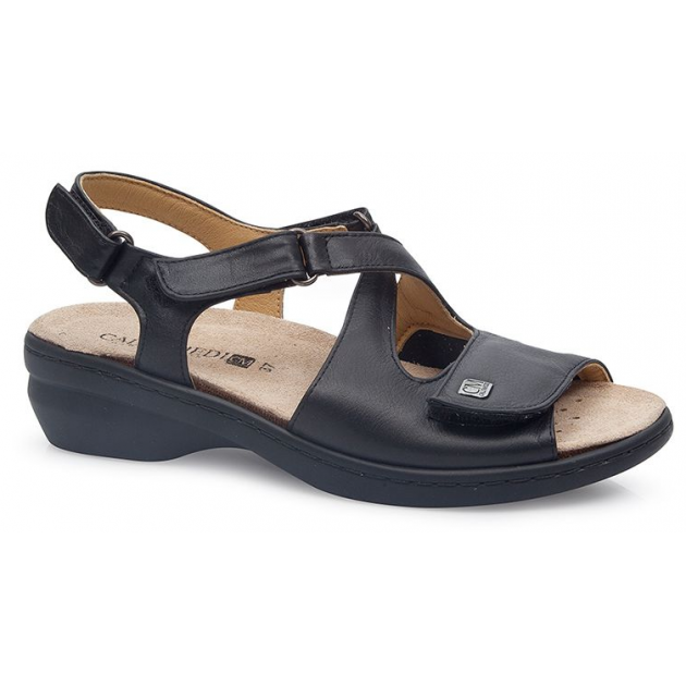 SANDALIA CALZAMEDI COMODA JUANETE ELASTICO NEGRO SANDALIA CALZAMEDI COMODA JUANETE ELASTICO NEGRO