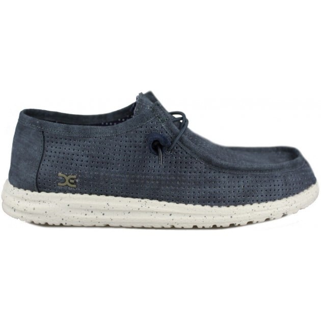 ZAPATOS DUDE WALLY PERFORATED AZUL ZAPATOS DUDE WALLY PERFORATED AZUL