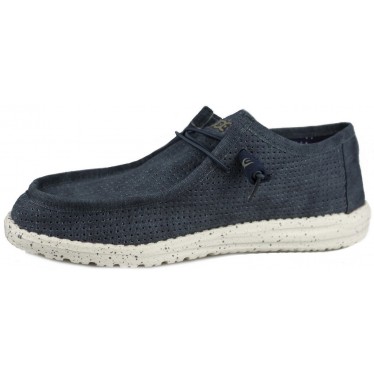 ZAPATOS DUDE WALLY PERFORATED AZUL