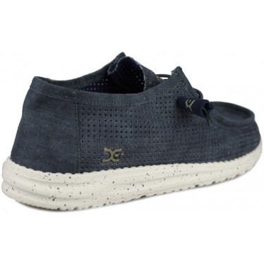 ZAPATOS DUDE WALLY PERFORATED AZUL