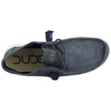 ZAPATOS DUDE WALLY PERFORATED AZUL