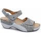 SANDALIAS CALZAMEDI GLAM GRIS
