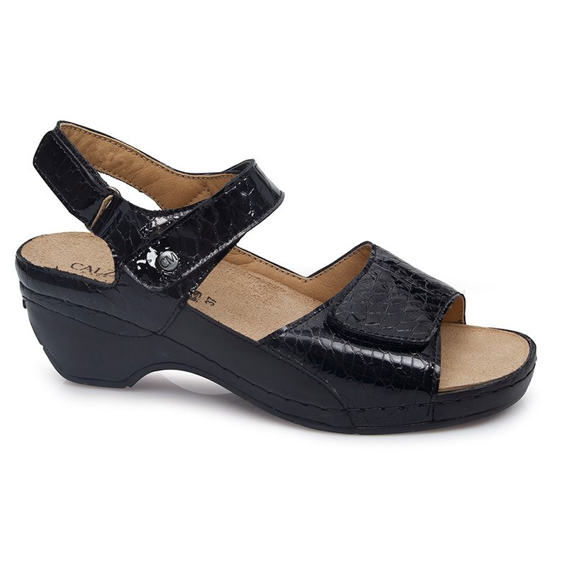 SANDALIAS CALZAMEDI GLAM NEGRO