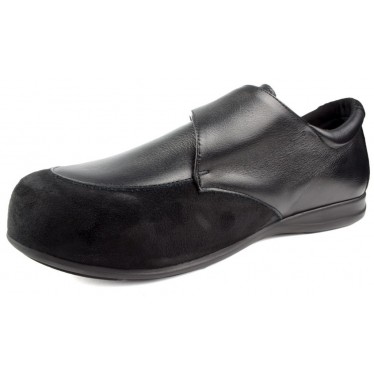 ZAPATOS CALZAMEDI VELCRO BRILLANTES W NEGRO