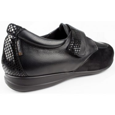 ZAPATOS CALZAMEDI VELCRO BRILLANTES W NEGRO