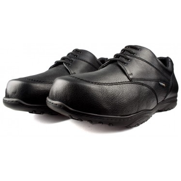 ZAPATOS CALZAMEDI DIABÉTICO M 2143 NEGRO