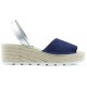 SANDALIAS CON CUÑA ARANTXA SERRAJE COMODAS ELECTRIC