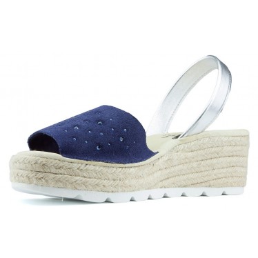 SANDALIAS CON CUÑA ARANTXA SERRAJE COMODAS ELECTRIC