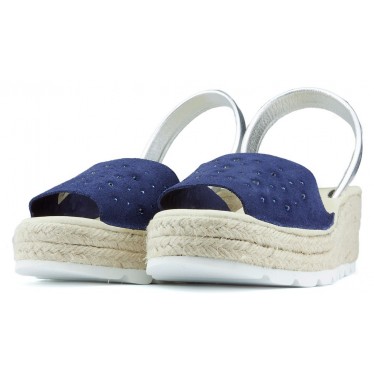 SANDALIAS CON CUÑA ARANTXA SERRAJE COMODAS ELECTRIC
