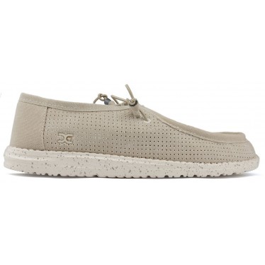 ZAPATOS DUDE WALLY PERFORATED BROWN